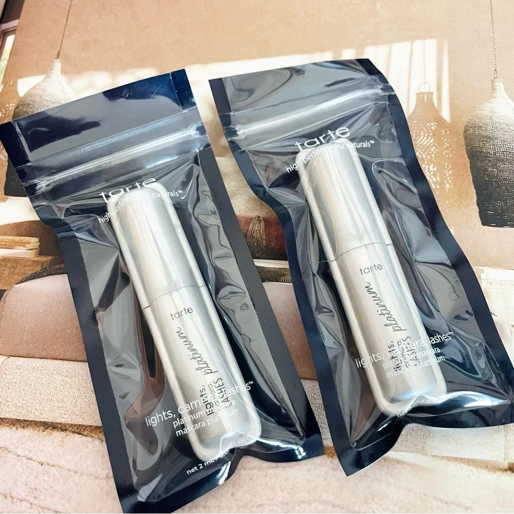 Tarte Lights camera lashes platinum‎ mascara bundle